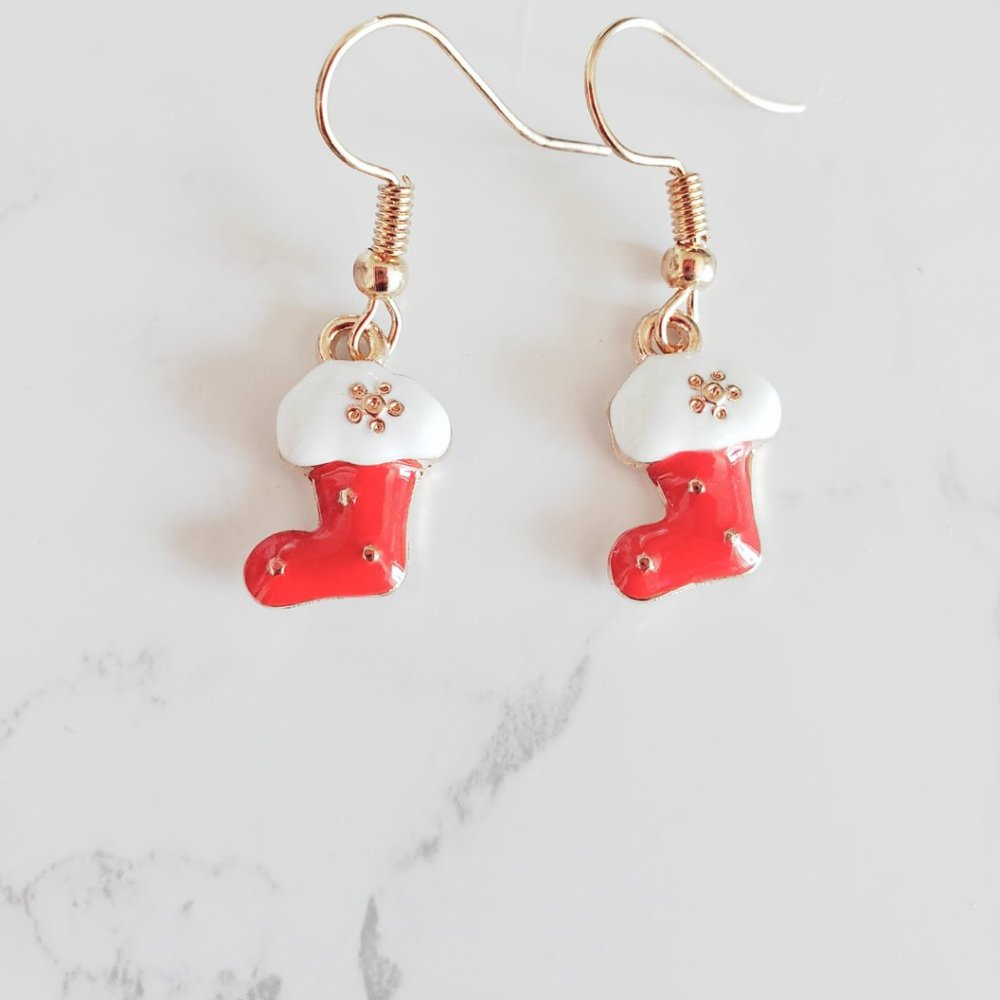 Boots Earrings